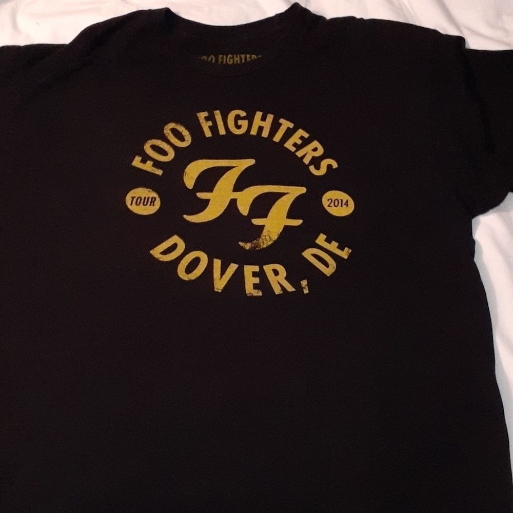 Foo Fighters Tour T-Shirt Dover DE‎ Firefly 6/21/14
